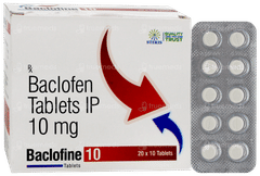 Baclofine 10 Tablet 10 Baclofine 10 Tablet 10